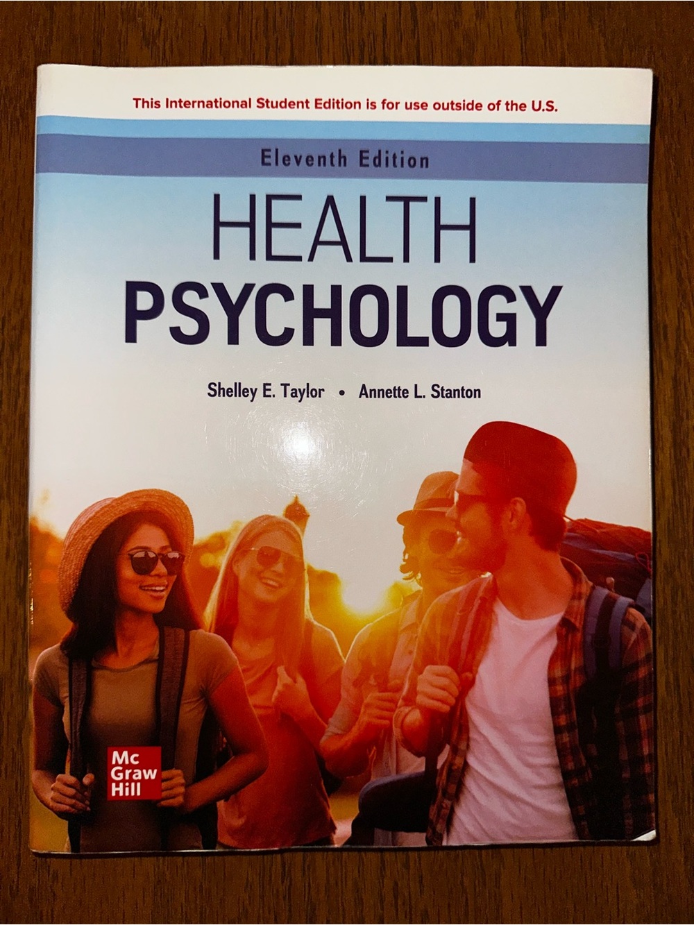 Health Psychology Textbook - Blue & White Cover